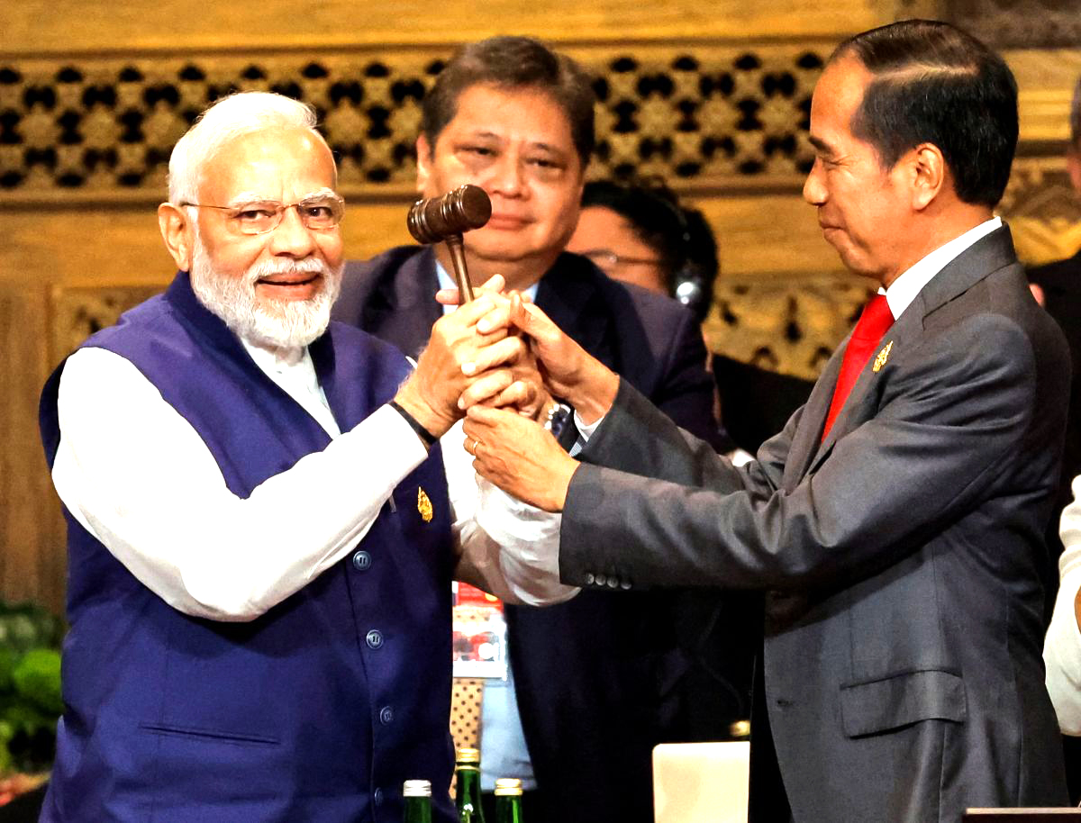 P- REPORTAGE Vers un avenir meilleur : La présidence Indienne du G20 et l'Aube d'un Nouveau Multilatéralisme Premier ministre de l'Inde Narendra Modi