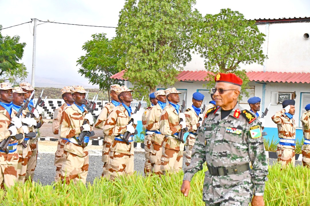 Visite du chef d'état-major général des armées à l'École Militaire de Holl-Holl