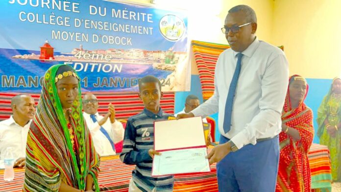 Cérémonie de récompense des meilleurs élèves du collège d’Obock (3)