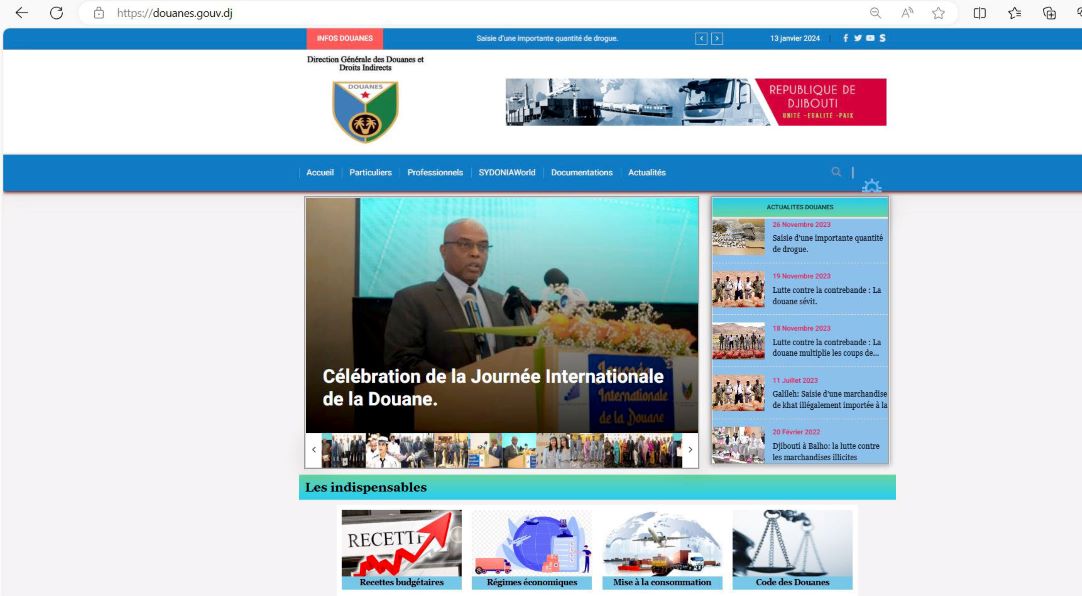 Douanes : La DGDDI s'apprête à mettre en service son nouveau portail numérique