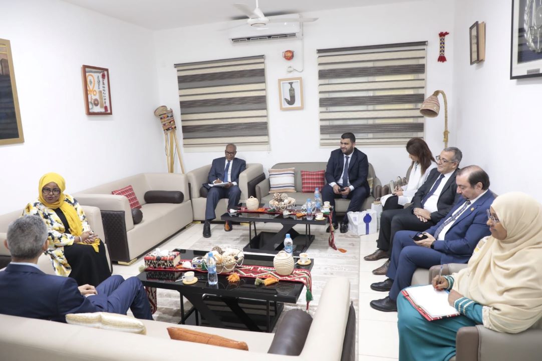 Entrevue entre la ministre de la jeunesse et de la culture et le directeur général de l'ALESCO