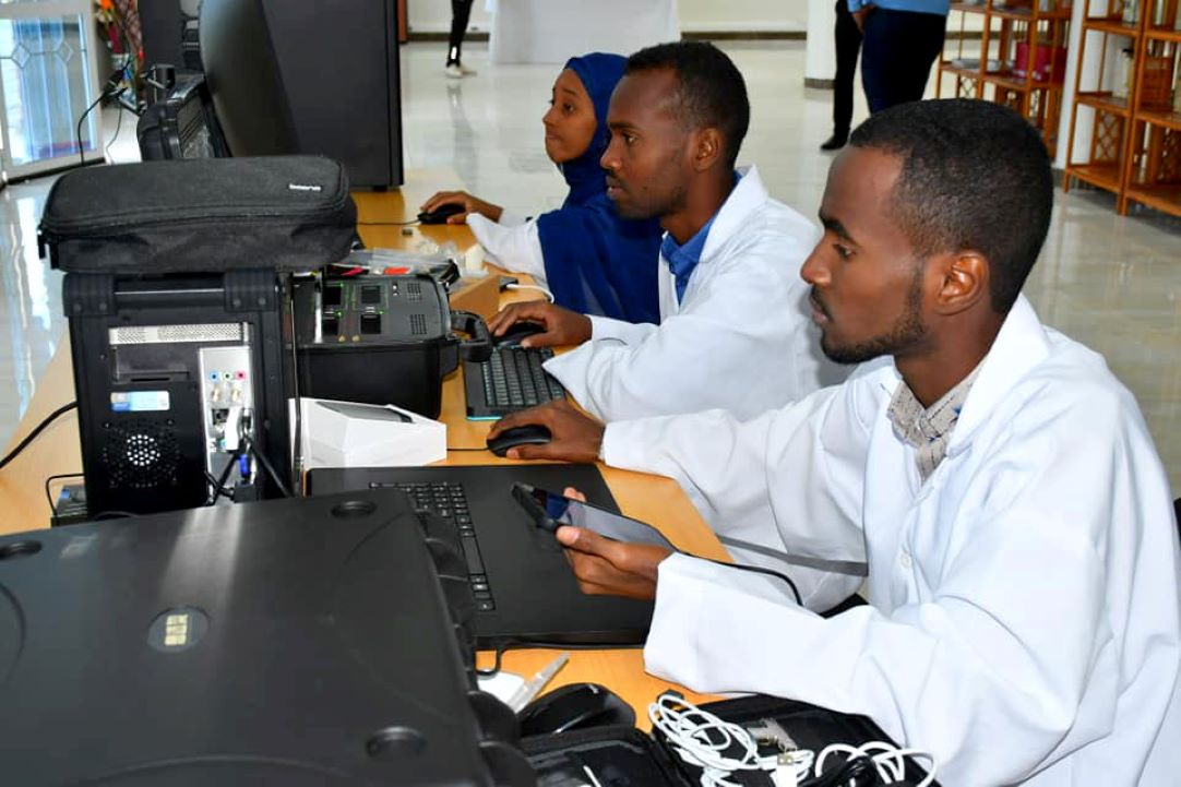 Gendarmerie Nationale cérémonie de remise officielle d’un laboratoire numérique de pointe