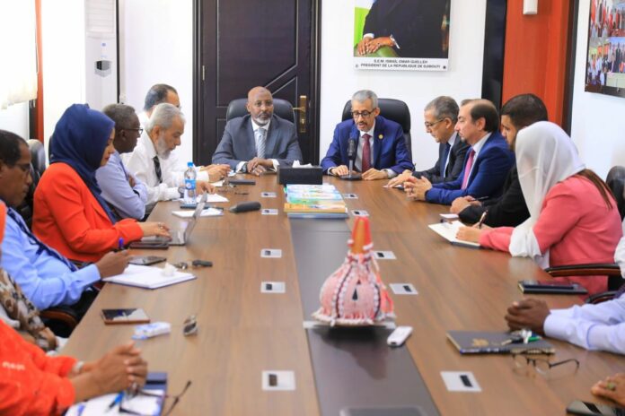 MENFOP réunion technique avec le Directeur général de l’ALESCO (2)