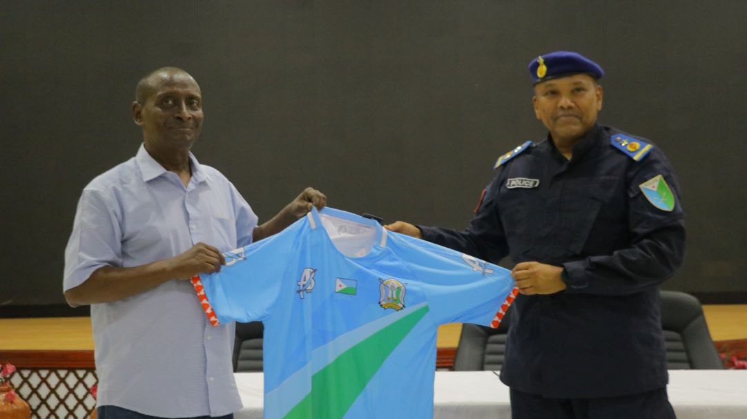 La Police Nationale héberge l’équipe Nationale