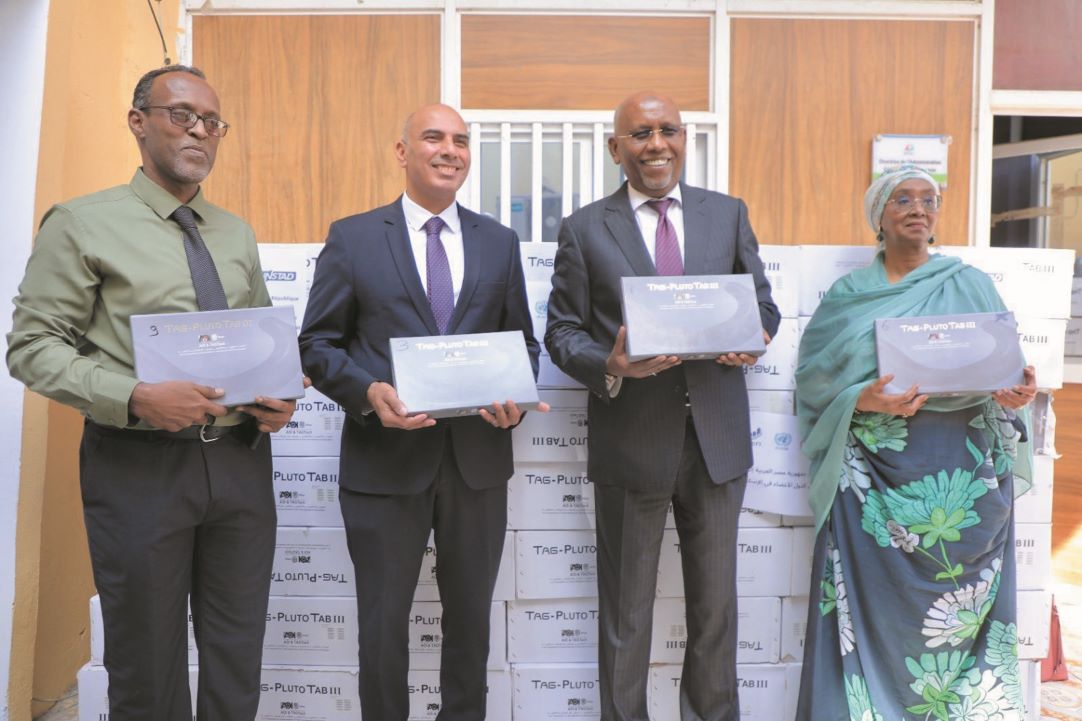 INSTAD ; Réception de tablettes de l’Egypte pour une modernisation des outils statistiques