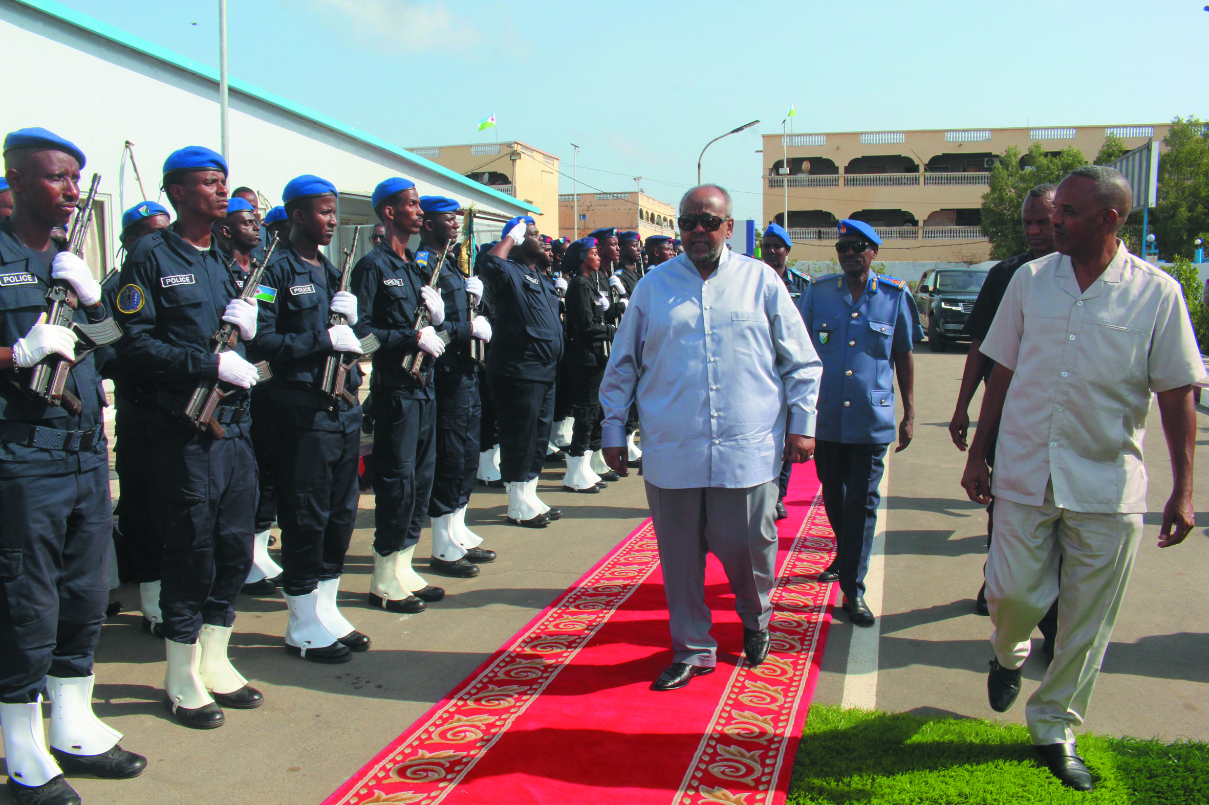 Le Chef de l’Etat procède à l’inauguration officielle de l’hôpital de la Police Nationale de Djibouti