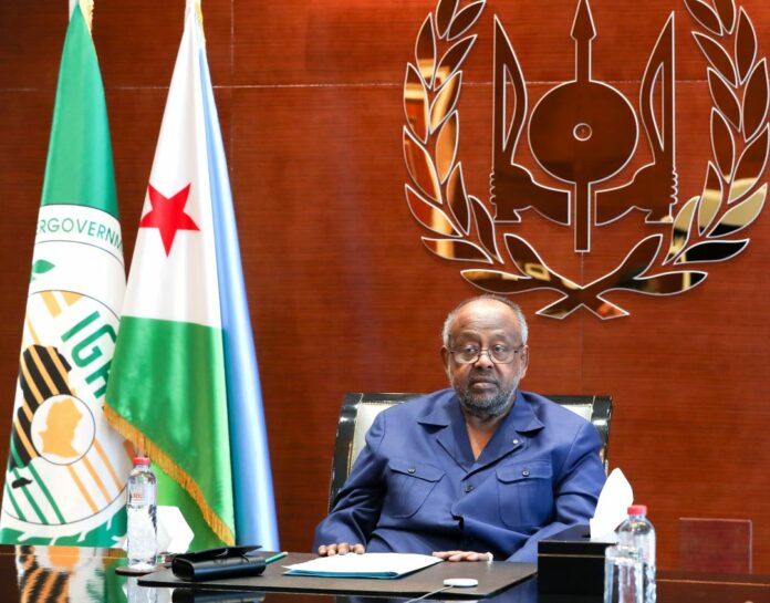 Le Président Guelleh prend part à un sommet virtuel du Nouveau Partenariat (2)