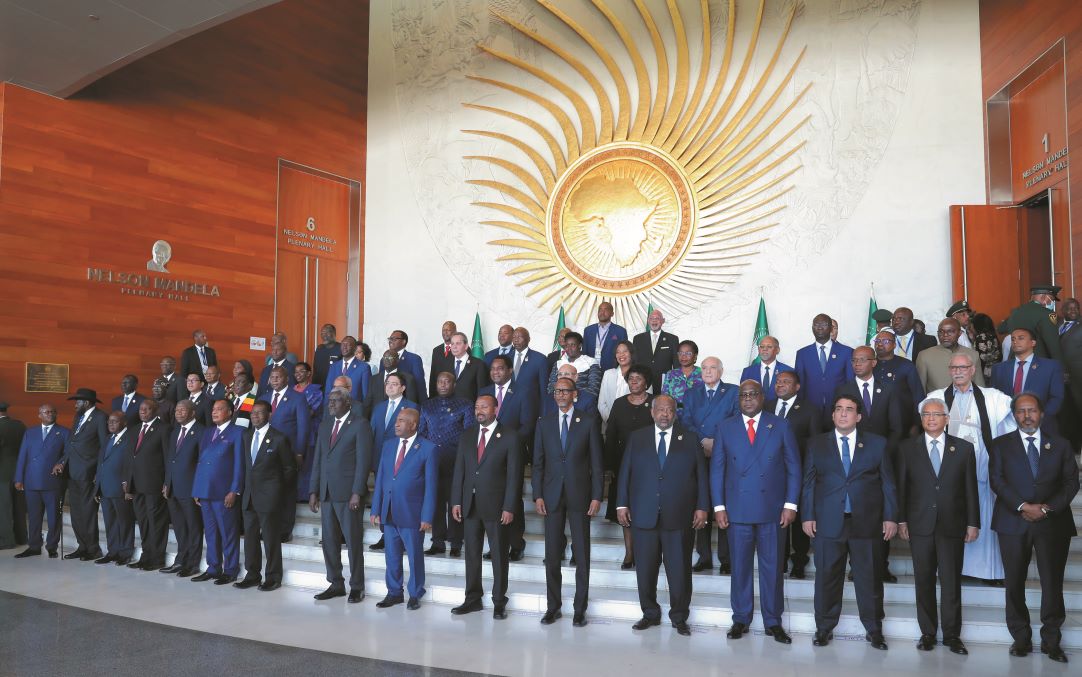 Le Président Guelleh prend part au 37ème Sommet ordinaire de l’Union africaine