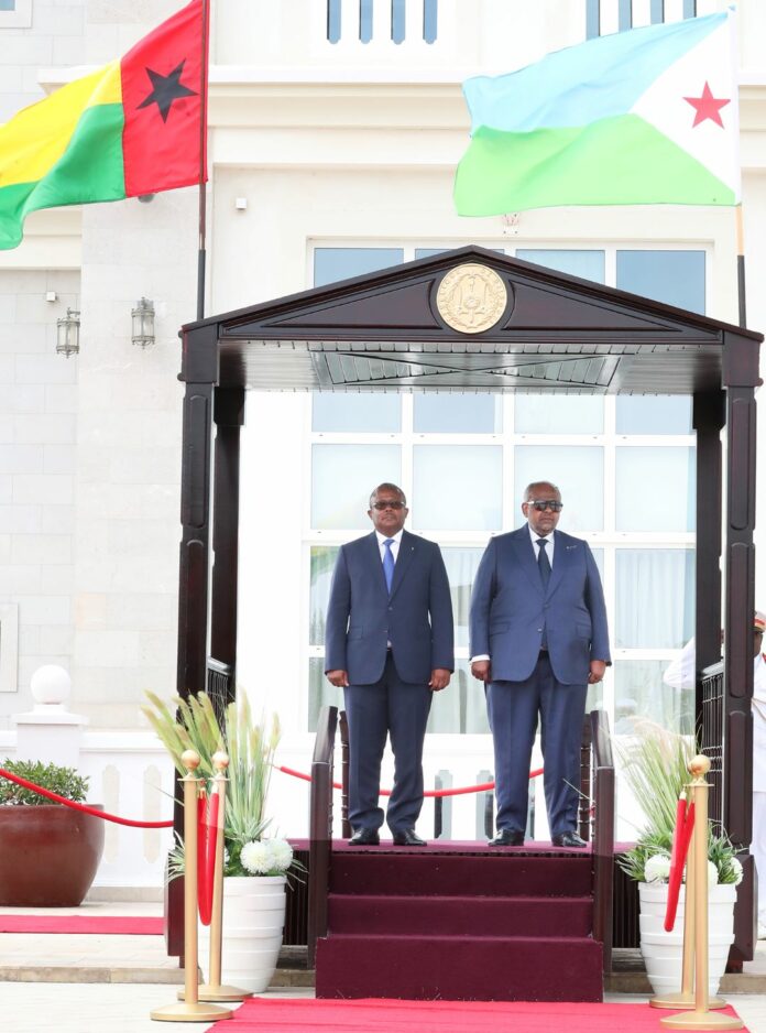 Le Président bissau-guinéen en visite officielle à Djibouti (3)