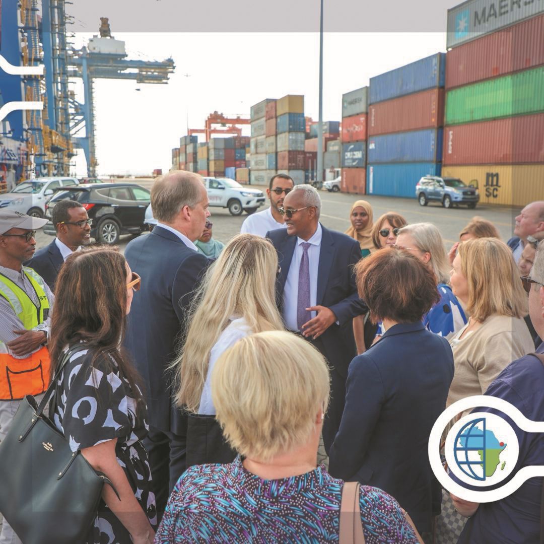 Coopération portuaire : Le président de l’APZFD accueille une forte délégation de diplomates finlandais en visite à DjiboutiCoopération portuaire :