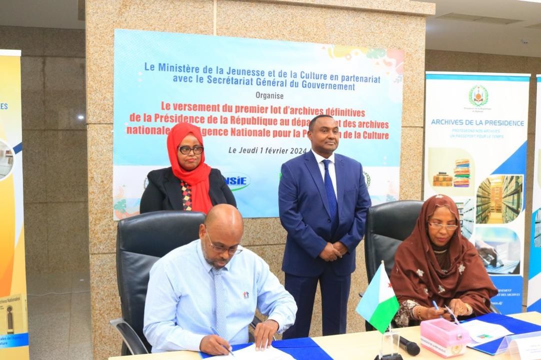 Sauvegarde de l'histoire nationale : l’ANPC réceptionne le premier lot d'archives définitives de la Présidence de la République