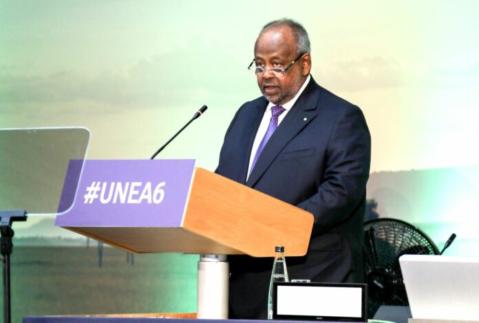« Nous devons agir maintenant, avec détermination et ambition, si nous voulons atténuer les effets du changement climatique et construire un avenir durable pour tous », déclare le Président Guelleh (2)