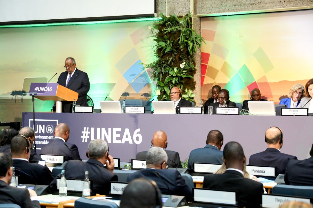 Session de haut niveau de la 6ème ANUE : Un appel au renforcement des actions multilatérales pour faire face à la triple crise planétaire