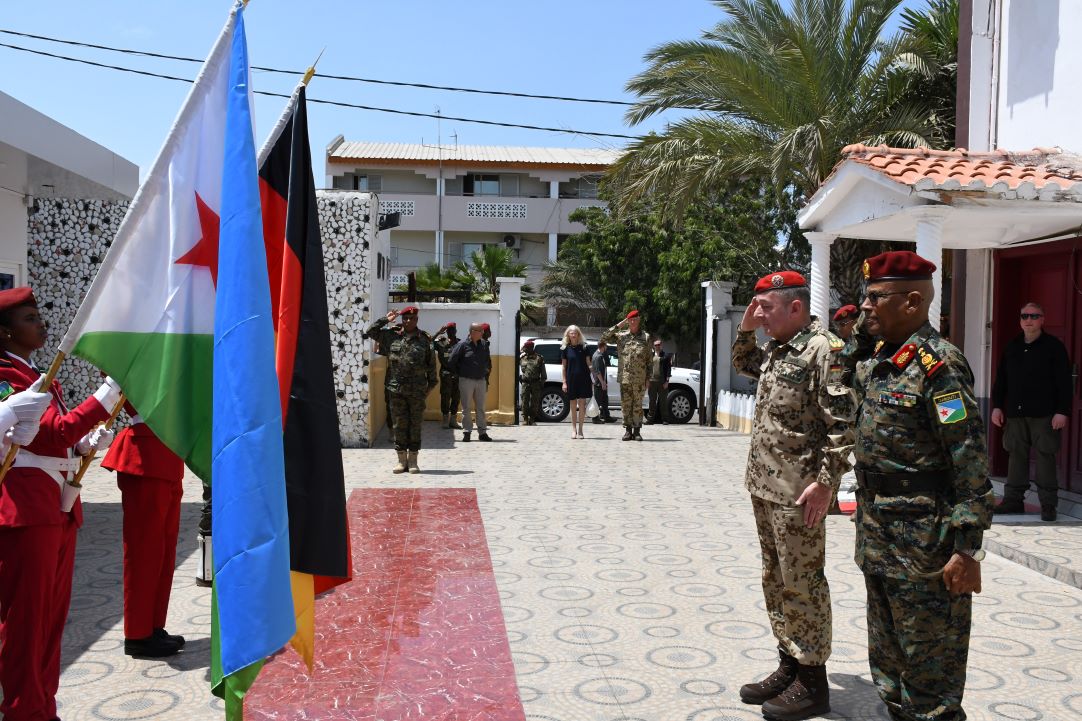 Visite du chef d’Etat major de l’armée allemande à Djibouti