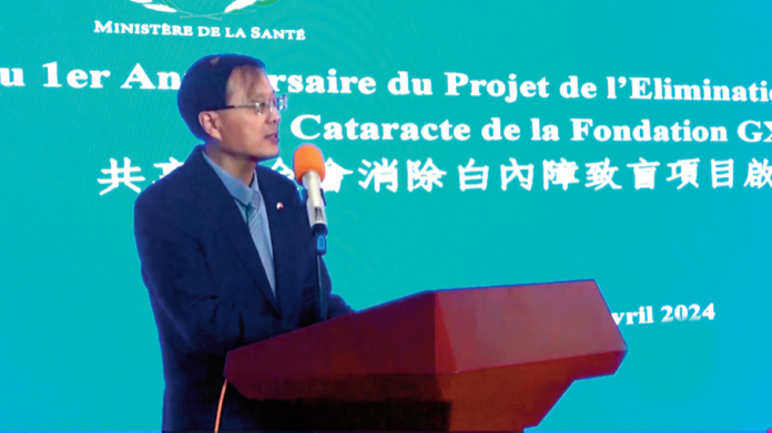 Célébration du premier anniversaire du projet d'élimination de la cécité causée par la cataracte à Djibouti (2)