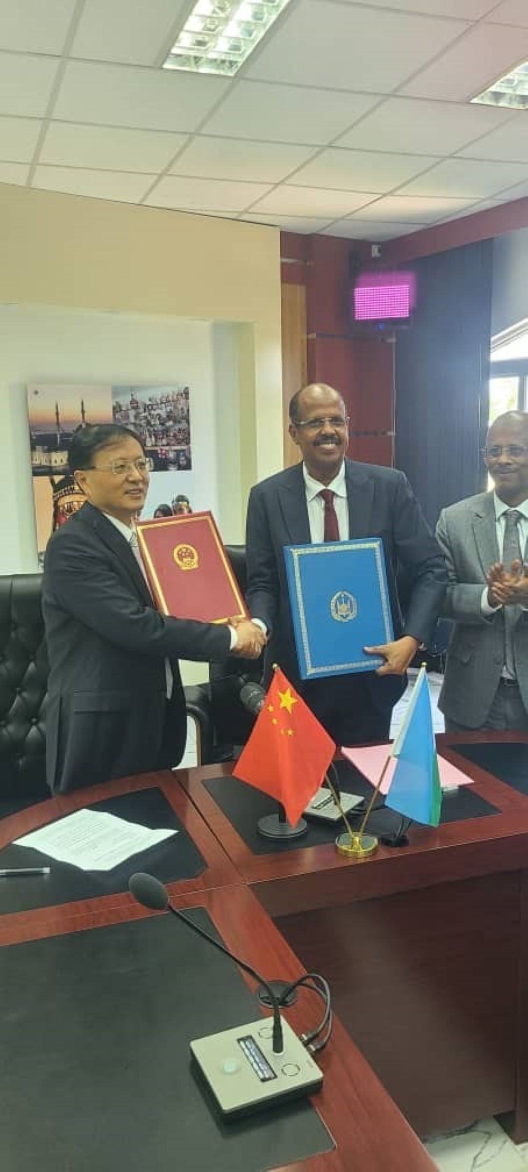 Renouvellement de la convention pour l'équipe médicale chinoise à Djibouti