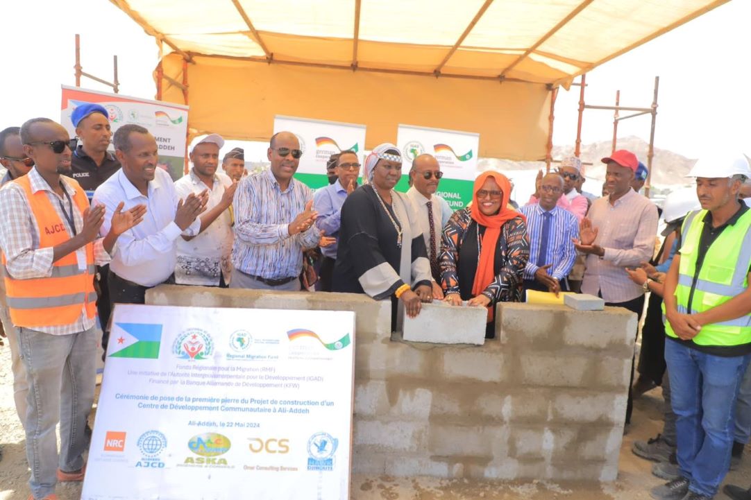 Pose de la première pierre du CDC d'Ali-Addeh Une réponse aux aspirations de la communauté