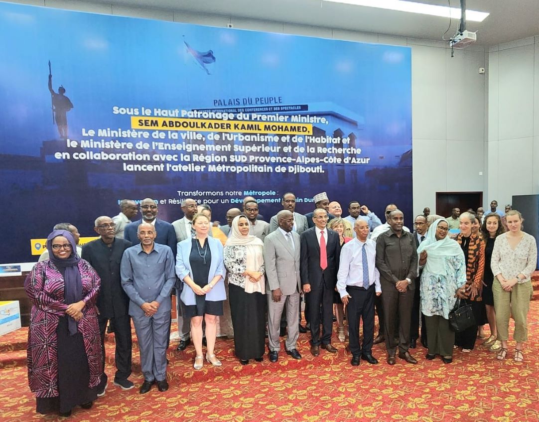 Atelier Métropolitain de Djibouti : « Transformons notre ville : innovation et résilience pour un développement urbain durable »Atelier Métropolitain de Djibouti :