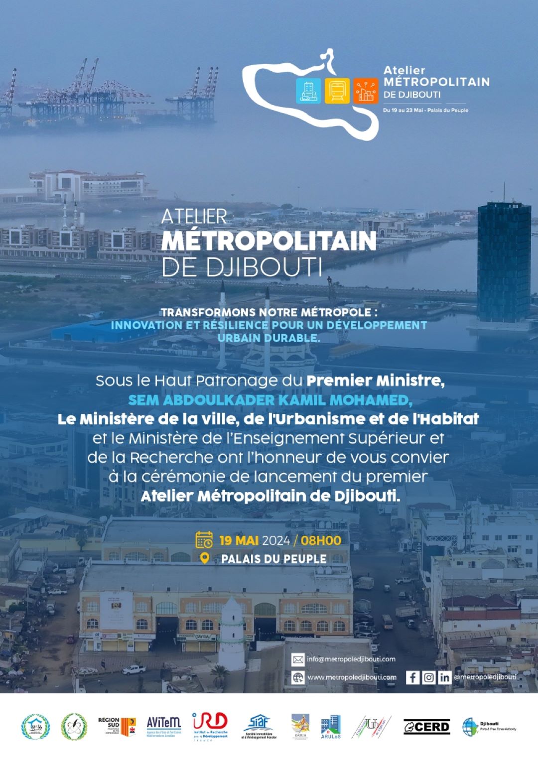 Atelier métropolitain de Djibouti : un événement innovateur pour co-construire un avenir urbain durable de la capitale