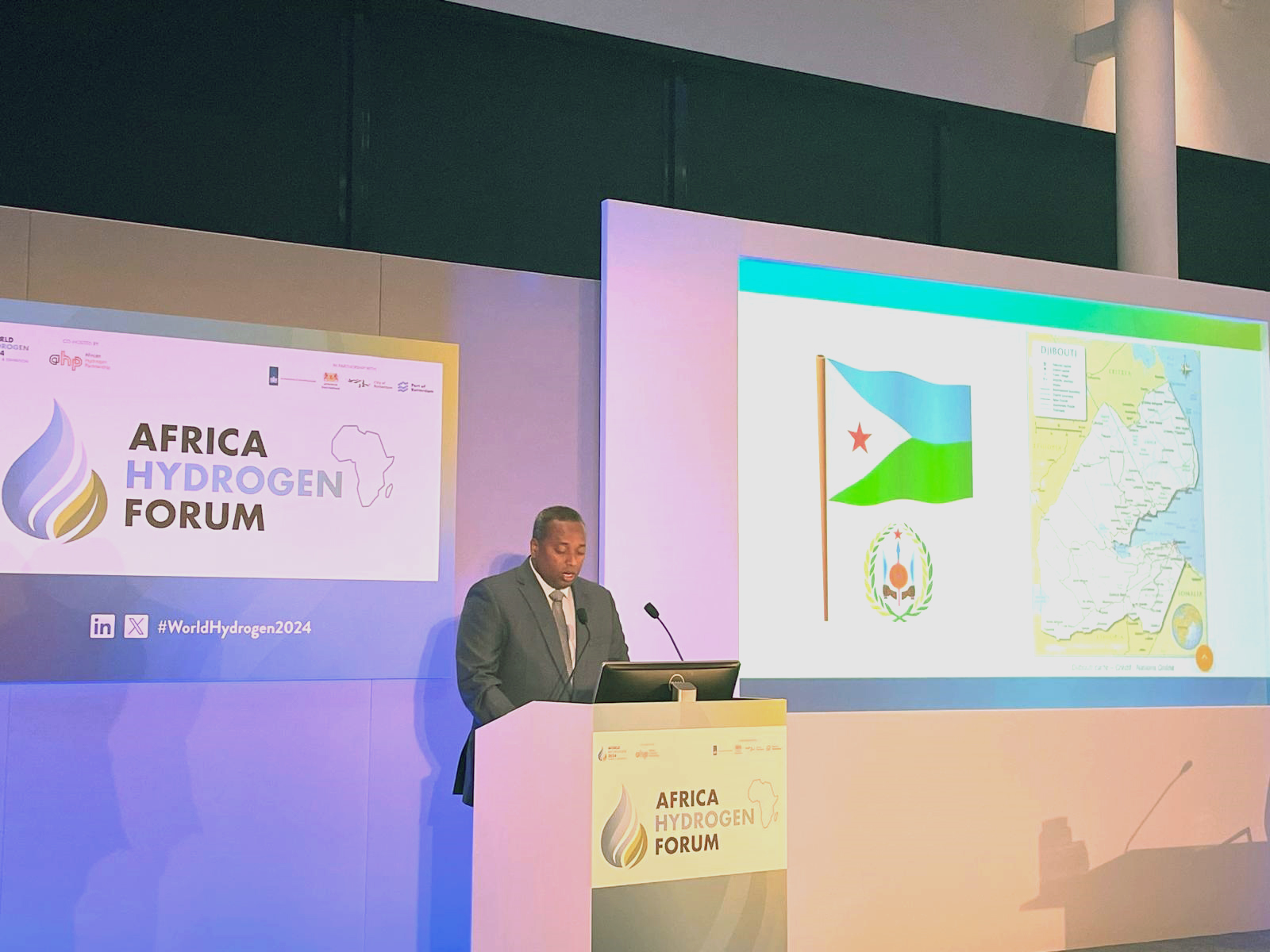 Forum Africain sur l’Hydrogène à Rotterdam : le ministre Yonis Ali Guedi y prend part