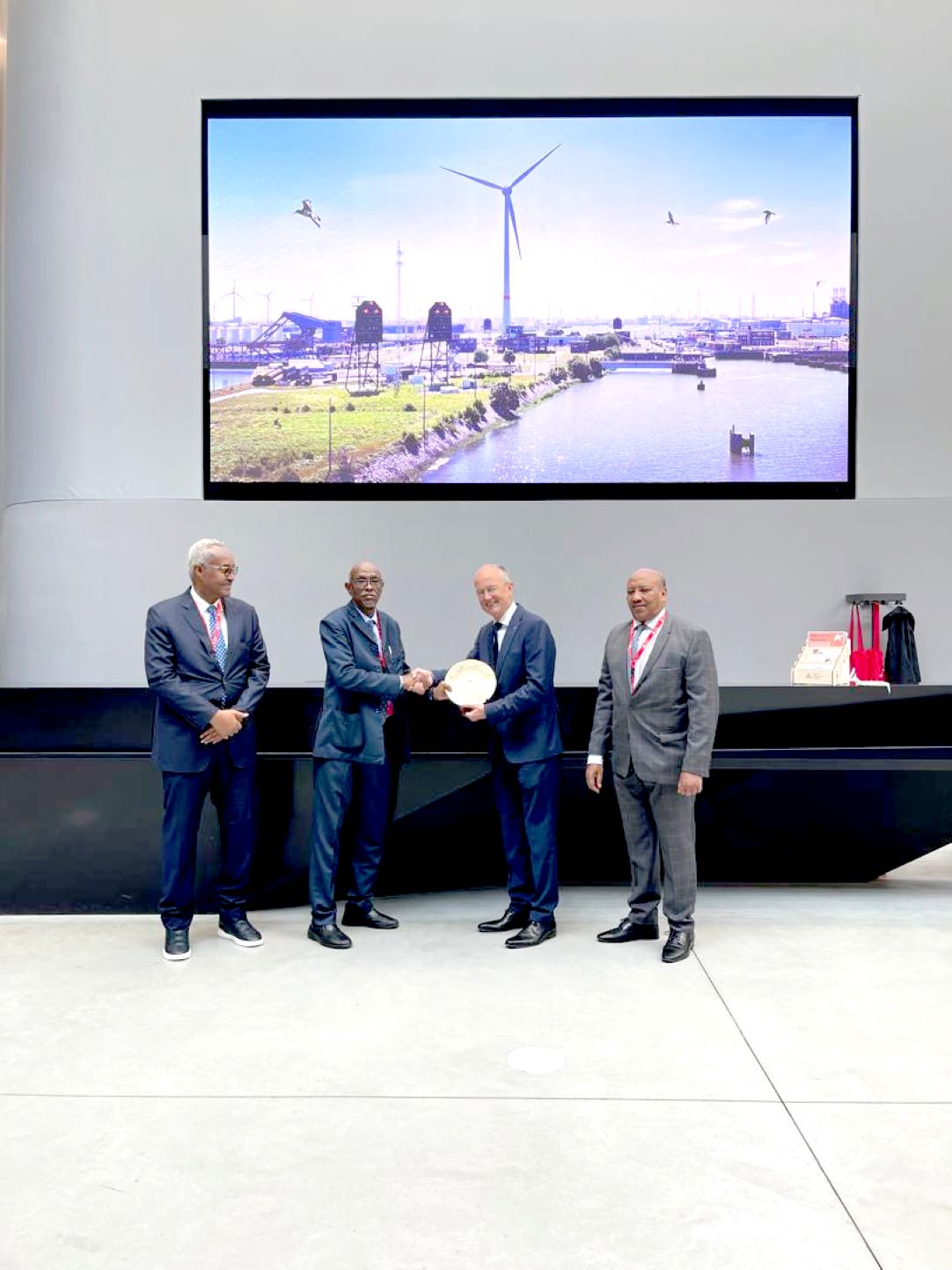 Visite du port international d’Anvers-Bruges