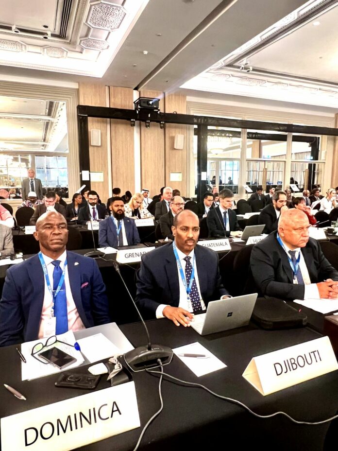 27e réunion de l’IRENA à Abu Dhabi Djibouti représenté par l’ambassadeur (1)
