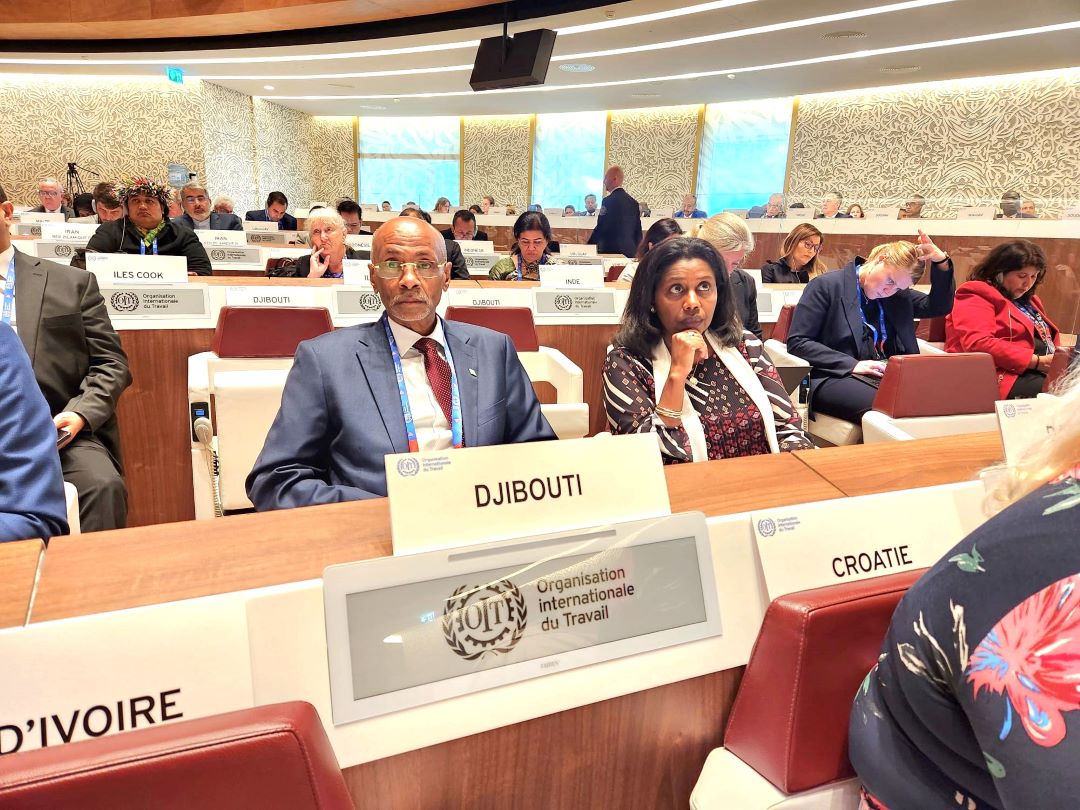 112e session de la Conférence internationale du travail à Genève : Djibouti représenté par son ministre du Travail, de la Formalisation et de la Protection Sociale