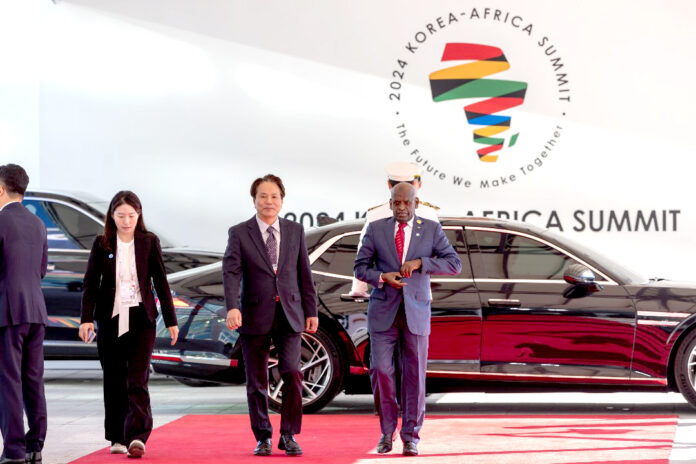 Le Premier Ministre Abdoulkader Kamil Mohamed participe au sommet Corée du sud-Afrique 2024 (2)