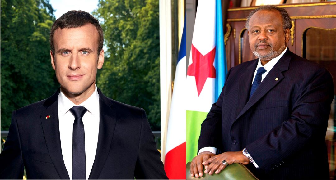 Le Président Guelleh reçoit les chaleureuses félicitations de son homologue français, à l’approche de notre fête nationale