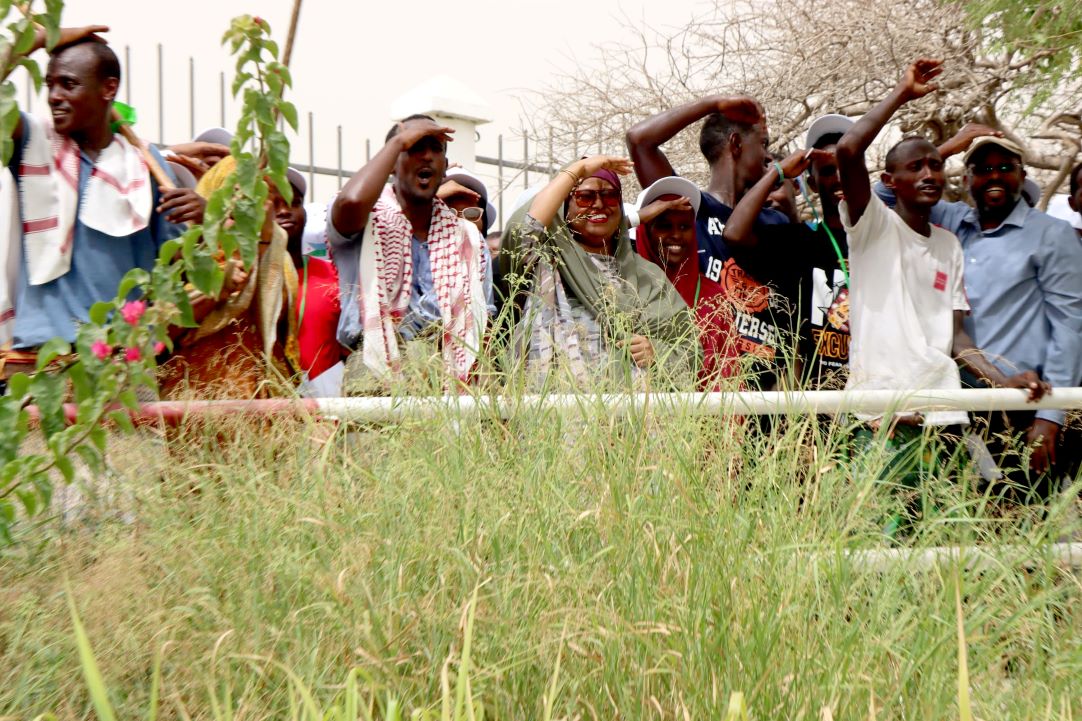 Les jeunes des CDC d’Ali-Sabieh et de Damerjog au Mémorial du Barrage de Djibouti