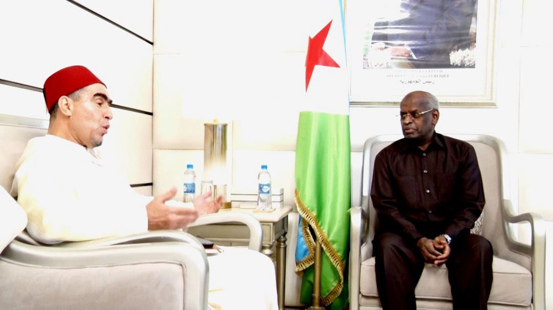 Le premier ministre reçoit en visite d’adieu le chargé d'affaires du Maroc à Djibouti