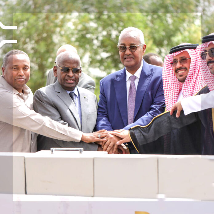 Pose de la première pierre d'une raffinerie pétrolière sur le site du Damerjog Djibouti Industrial Zone