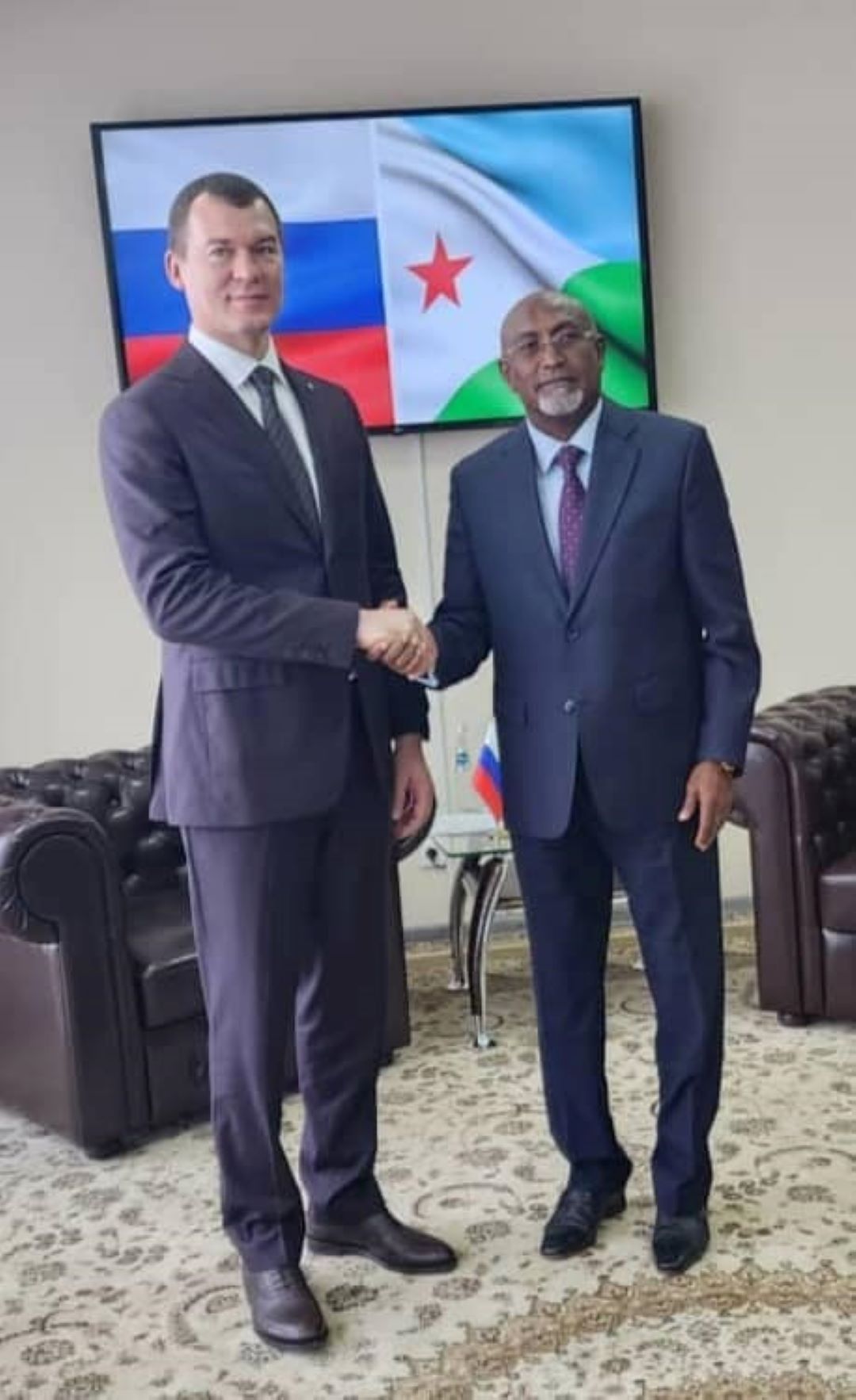 Rencontre à Kazan entre le secrétaire d’État chargé des sports et son homologue russe