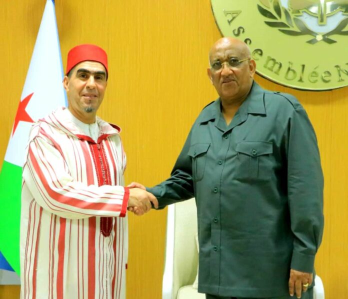 Visite d’adieu du chargé d’affaires de l’ambassade du Maroc au Président de