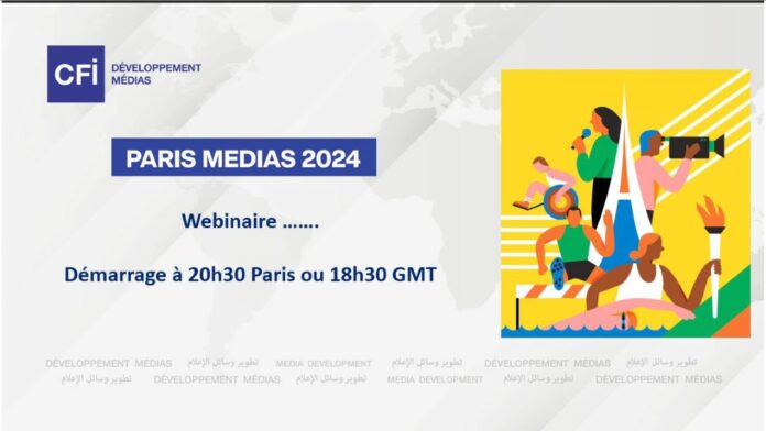 Webinaires de CFI une préparation efficace des journalistes de l’Afrique francophone à la couverture des JO de Paris (1)
