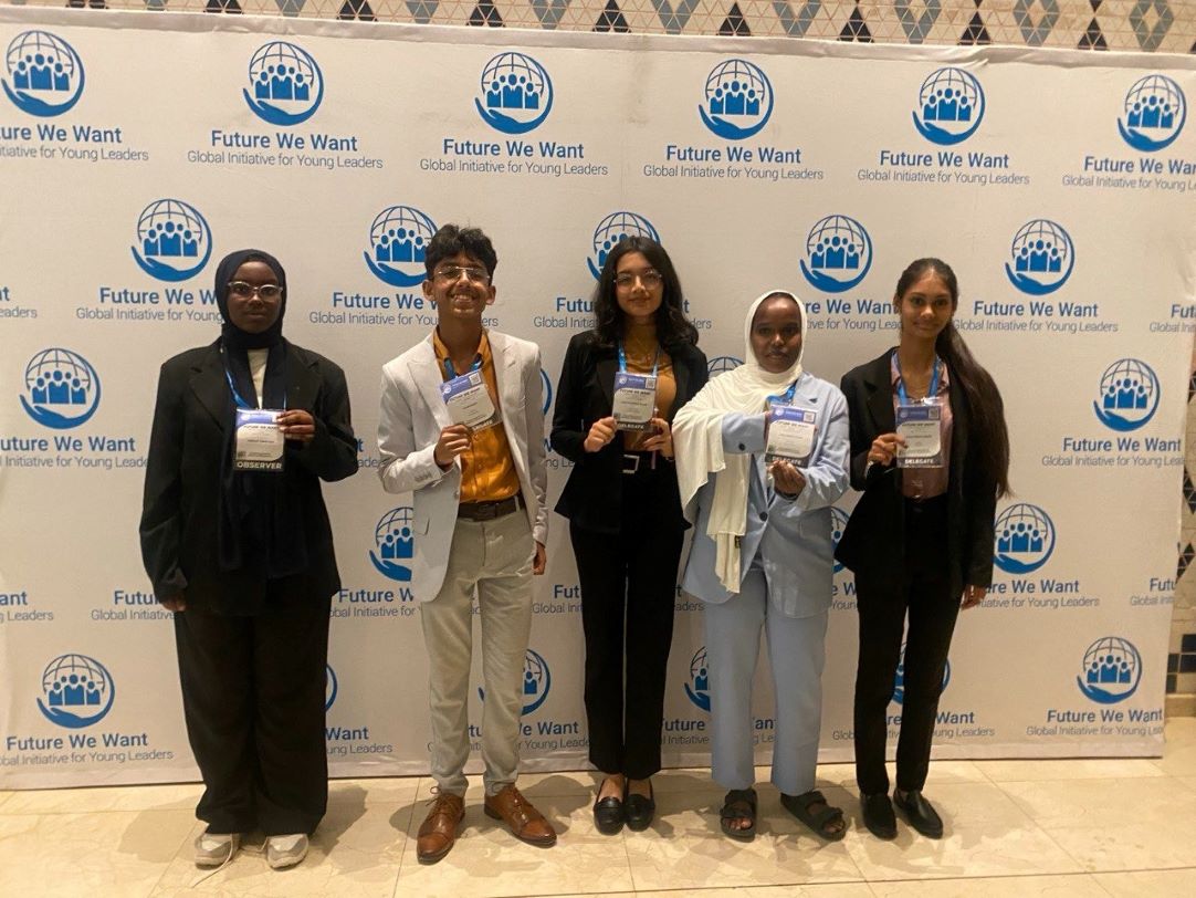 Les élèves de l'ISA célèbrent leur victoire à la compétition internationale ‘‘Initiative mondiale pour les jeunes leaders”