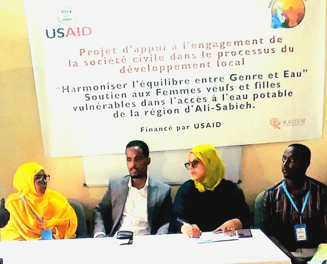 Ali-Sabieh : l’association IFTIN a remis une centaine de réservoirs d’eau potable à des ménages vulnérables