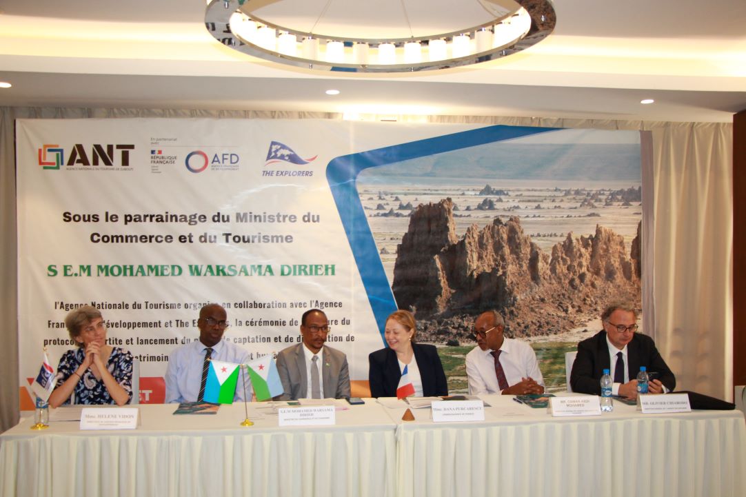 Cérémonie de signature du protocole tripartite entre l’ANT, l’AFD l’agence The Explorers