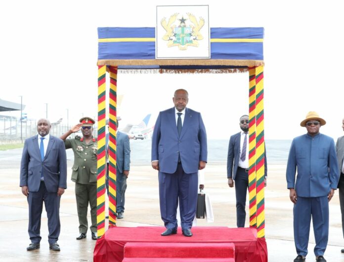 Le Président Guelleh à Accra, au Ghana, pour prendre part au 6e Sommet de (5)