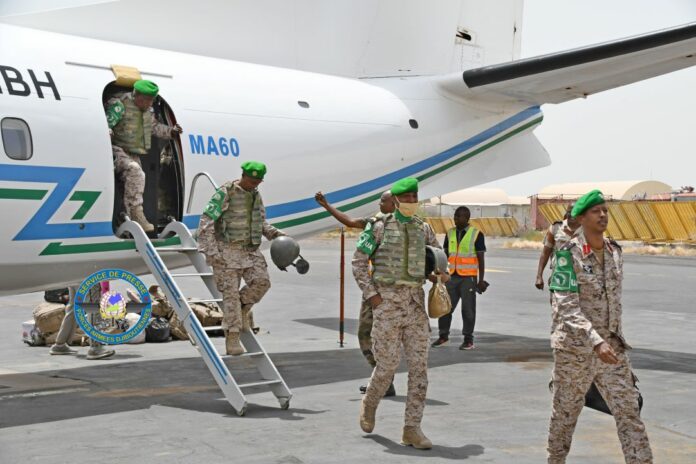 Retour au pays de la première vague de militaires des FAD ayant servi sous la (1)