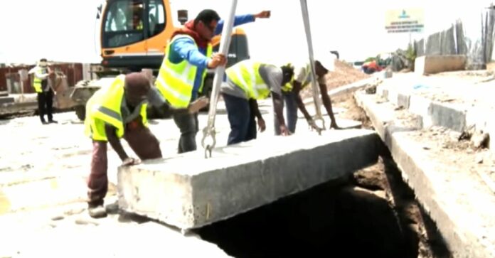 Les travaux de réhabilitation du canal Nasser sur la route de la Siesta en phase de finalisation