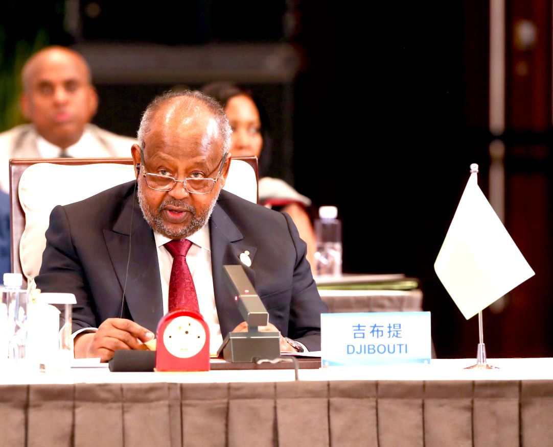 « La Chine et l'Afrique partagent une vision commune d'un avenir où le développement durable et la prospérité sont accessibles à tous », déclare le Président Guelleh