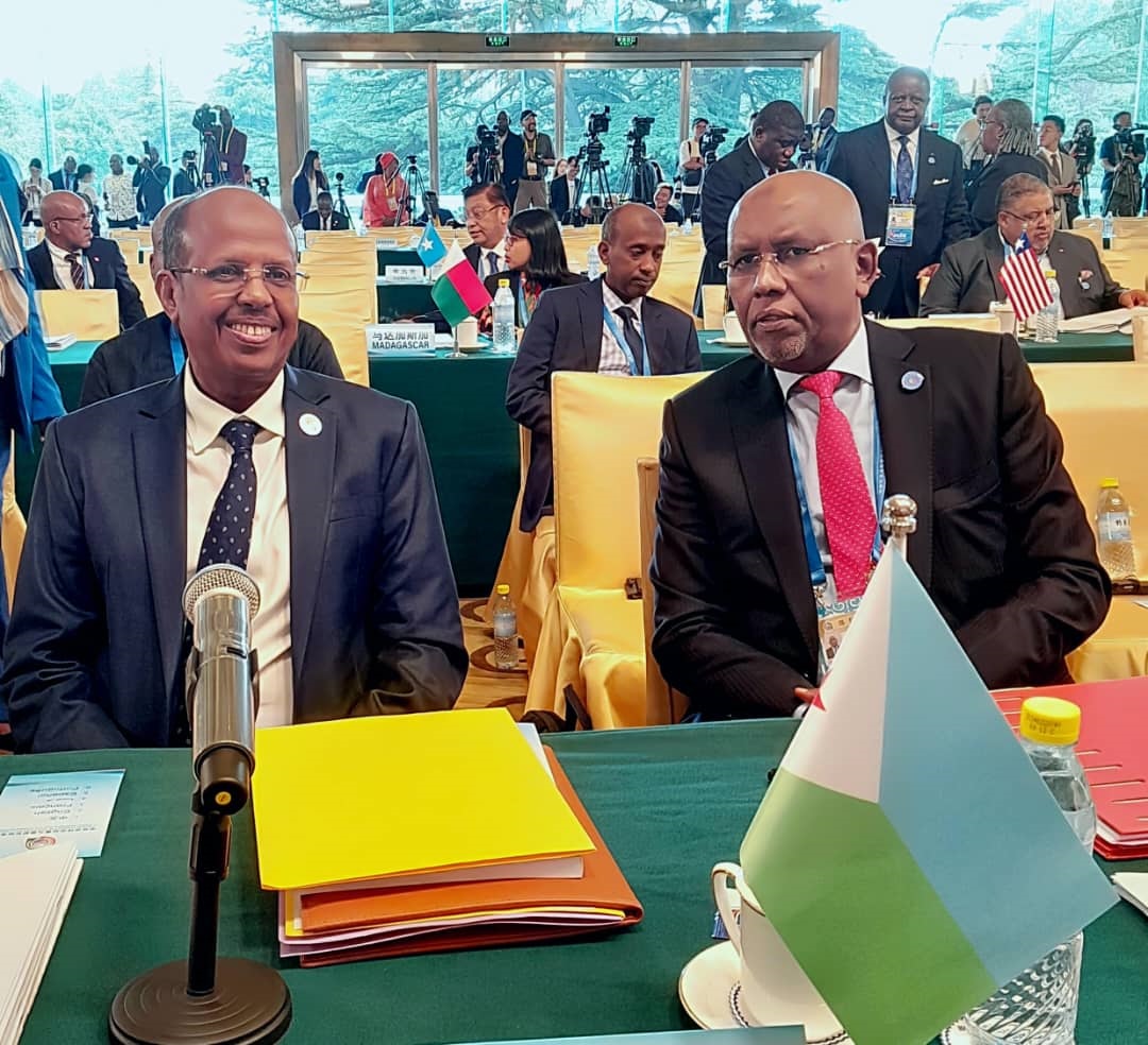 Le Chef de la diplomatie djiboutienne et son homologue des Finances au forum ministériel du FOCAC 2024