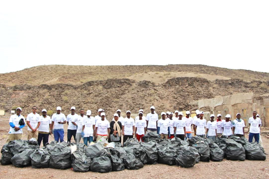 L’ANT entreprend des opérations de nettoyage des  côtes de la plage d'Arta et le lac Assal