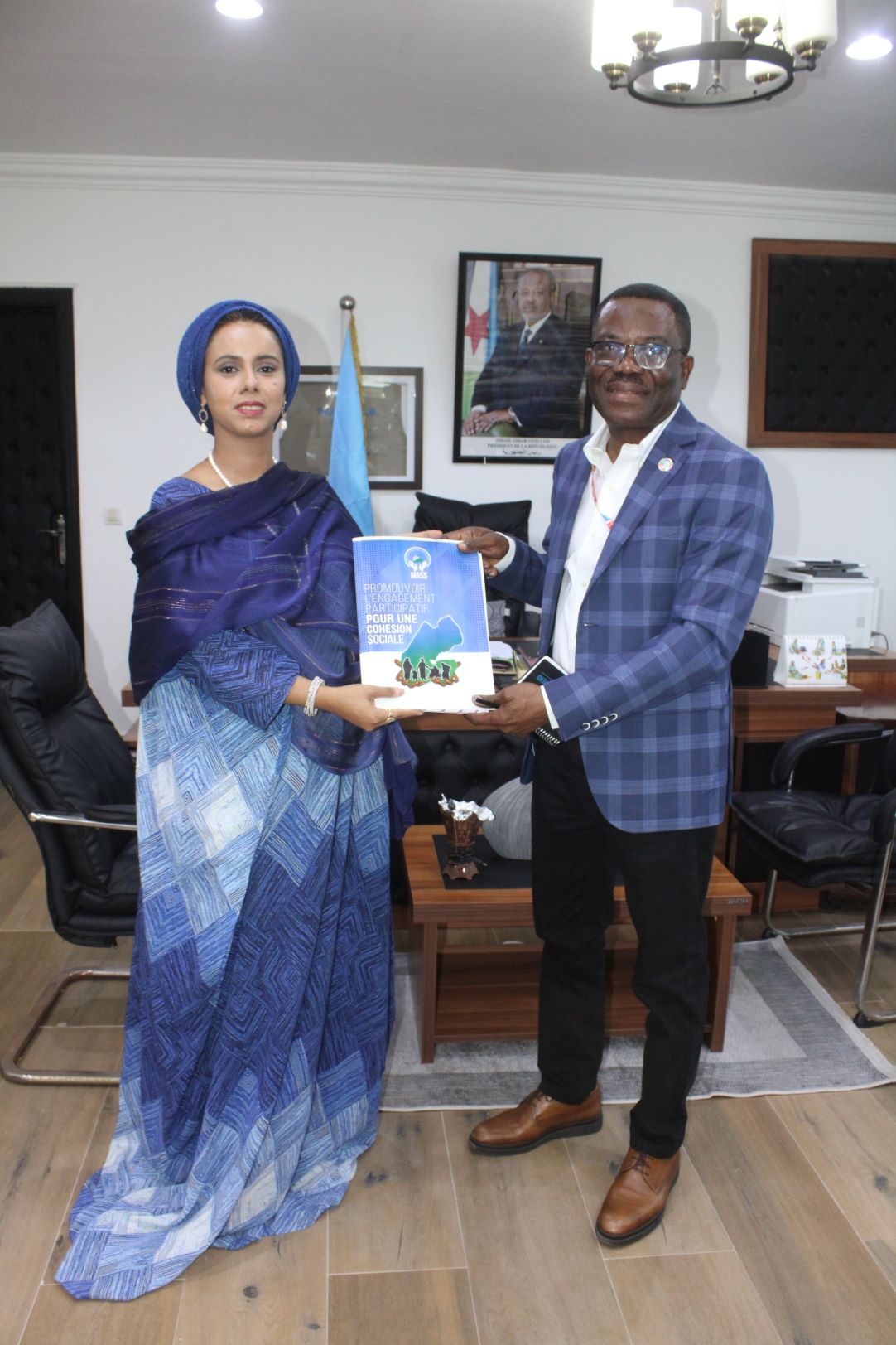 Rencontre entre la Ministre des Affaires Sociales et des Solidarités et le Représentant de la FAO à Djibouti