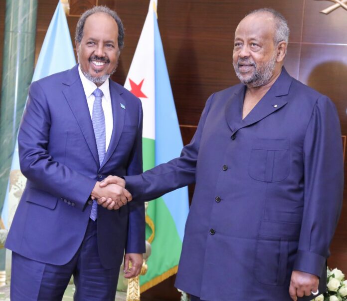 DÉCLARATION CONJOINTE À L’OCCASION DE LA VISITE DE TRAVAIL EN RÉPUBLIQUE DE DJIBOUTI DE SON EXCELLENCE HASSAN SHEIKH MOHAMUD (2)