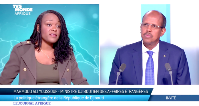 ENTRETIEN M. Mahmoud Ali Youssouf, invité spécial du Journal Afrique de TV5 Monde (1)