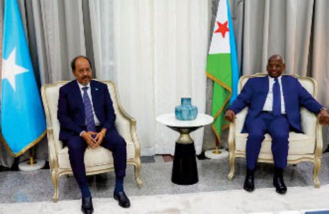 Le Président somalien entame une visite de travail de 24 heures à Djibouti