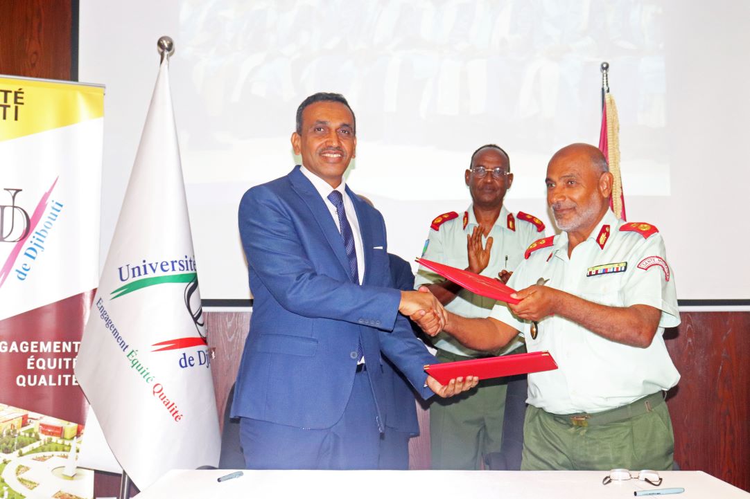 Convention de partenariat entre l’université de Djibouti et l’hôpital militaire des armées