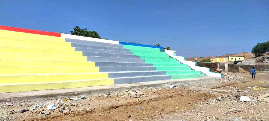 Ali-Sabieh : Le stade omnisport fait peau neuve